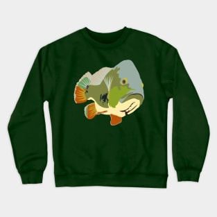 Peacock Bass Crewneck Sweatshirt